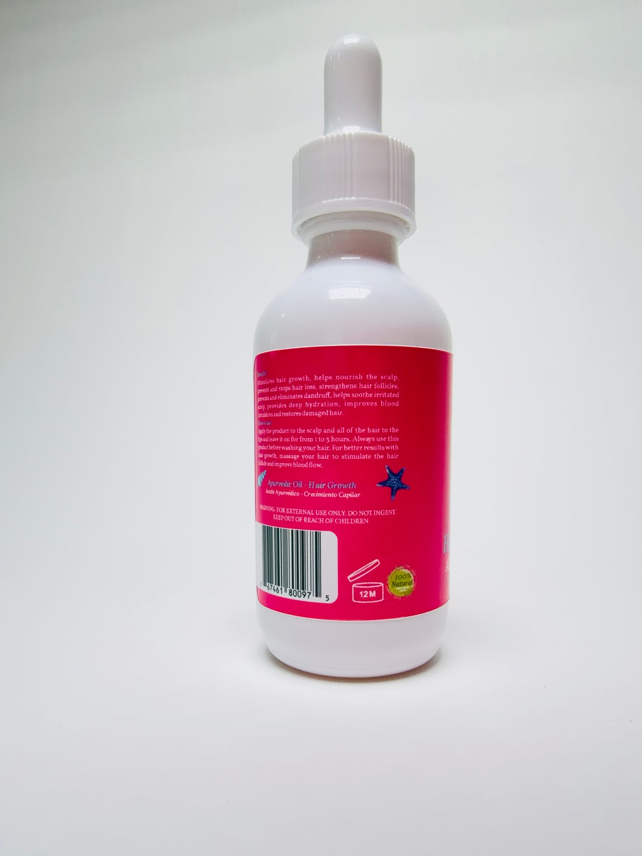 Hair Food Oil 2 oz